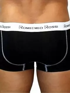 Набор боксеров на заниженной посадке (5шт) черного цвета Romeo Rossi RT365-025